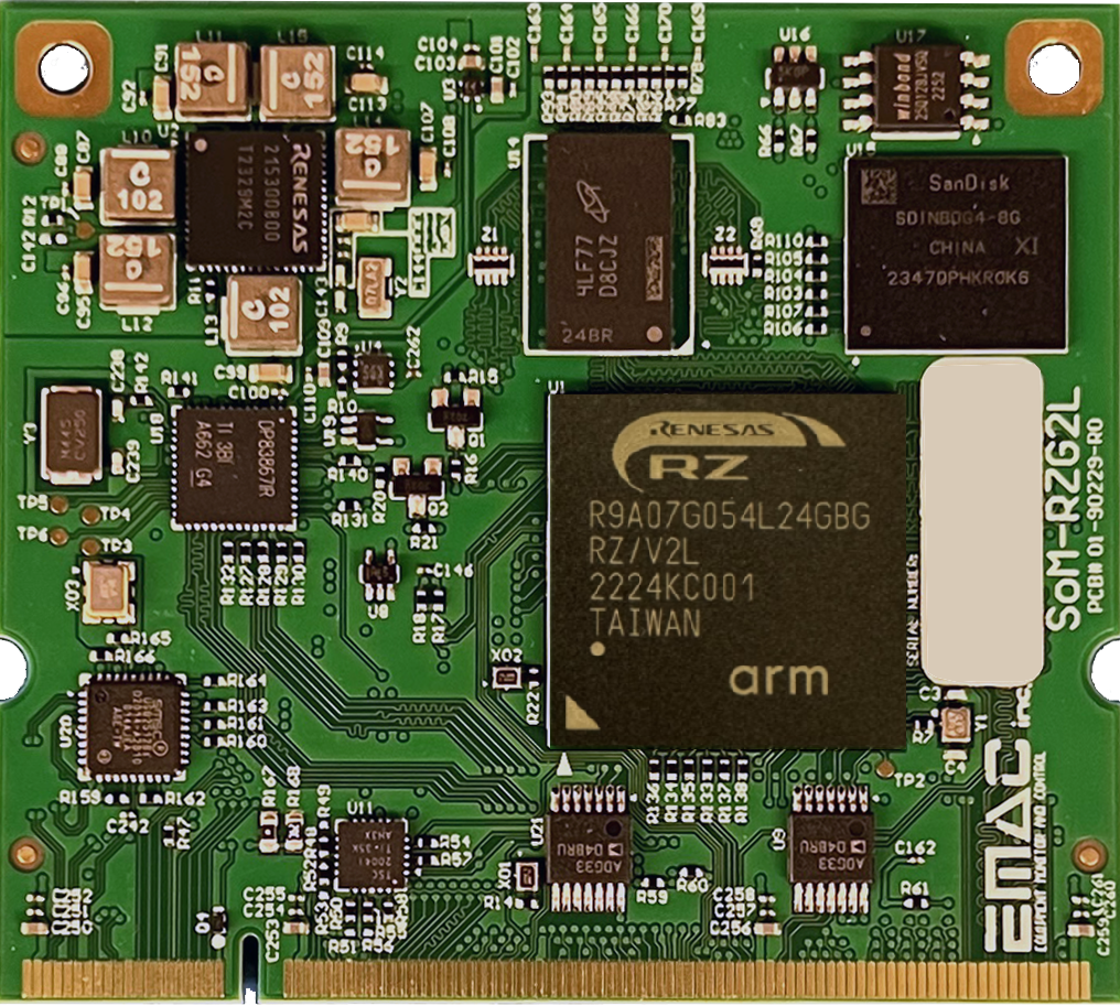 SoM-RZV2L ARM64 Embedded AI SOM